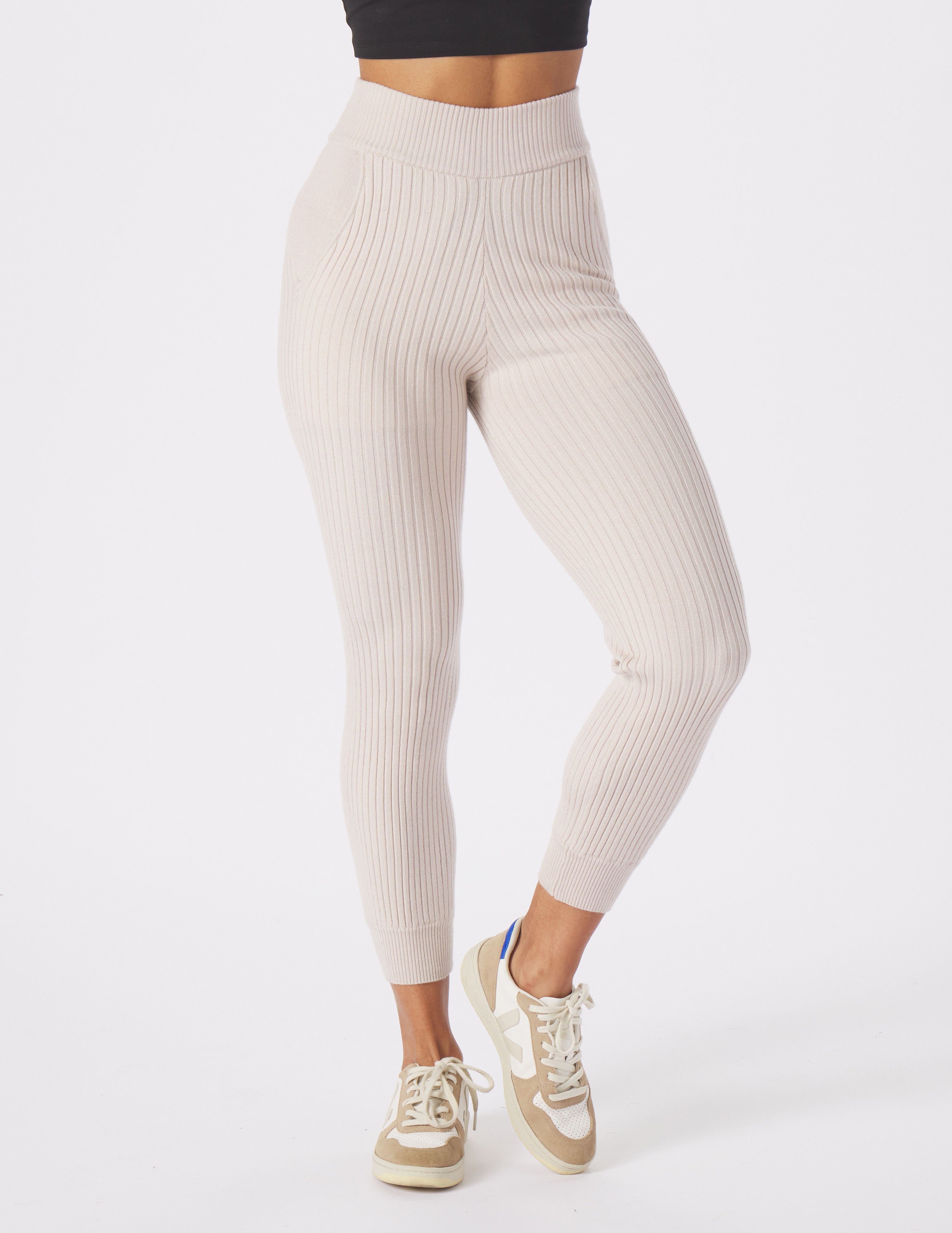 Ribbed jogger leggings new arrivals