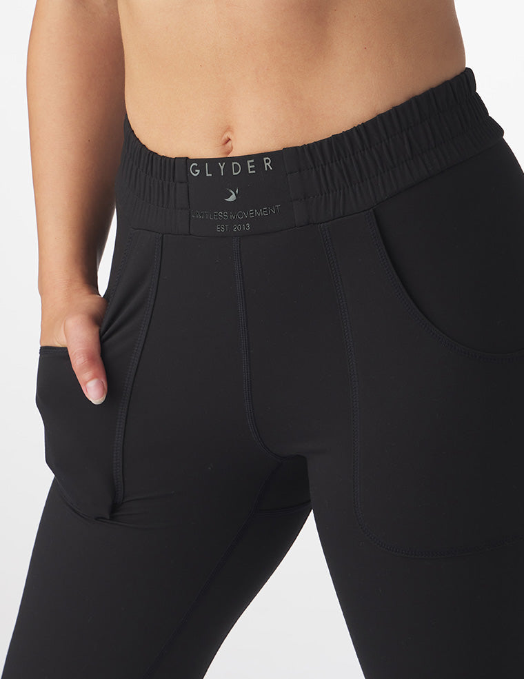 Boxing Legging: Black