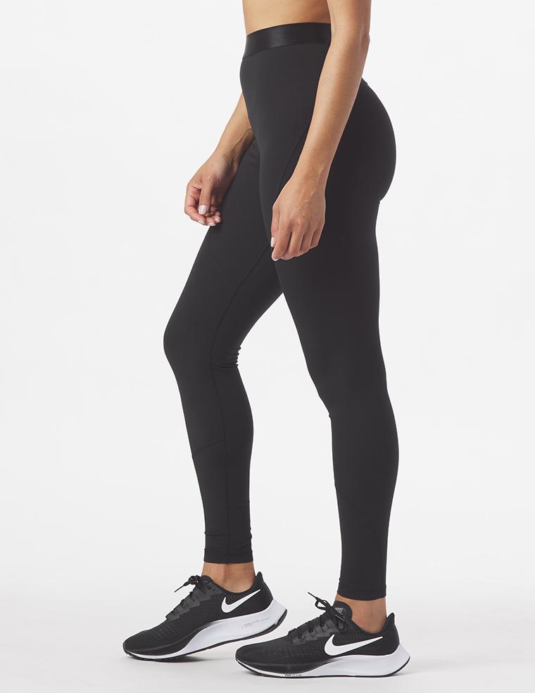 Black 2025 satin leggings