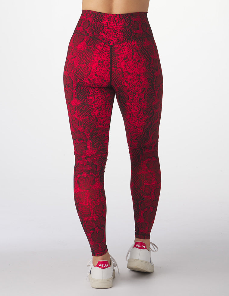 Sultry Legging Print Cherry Snake Glyder