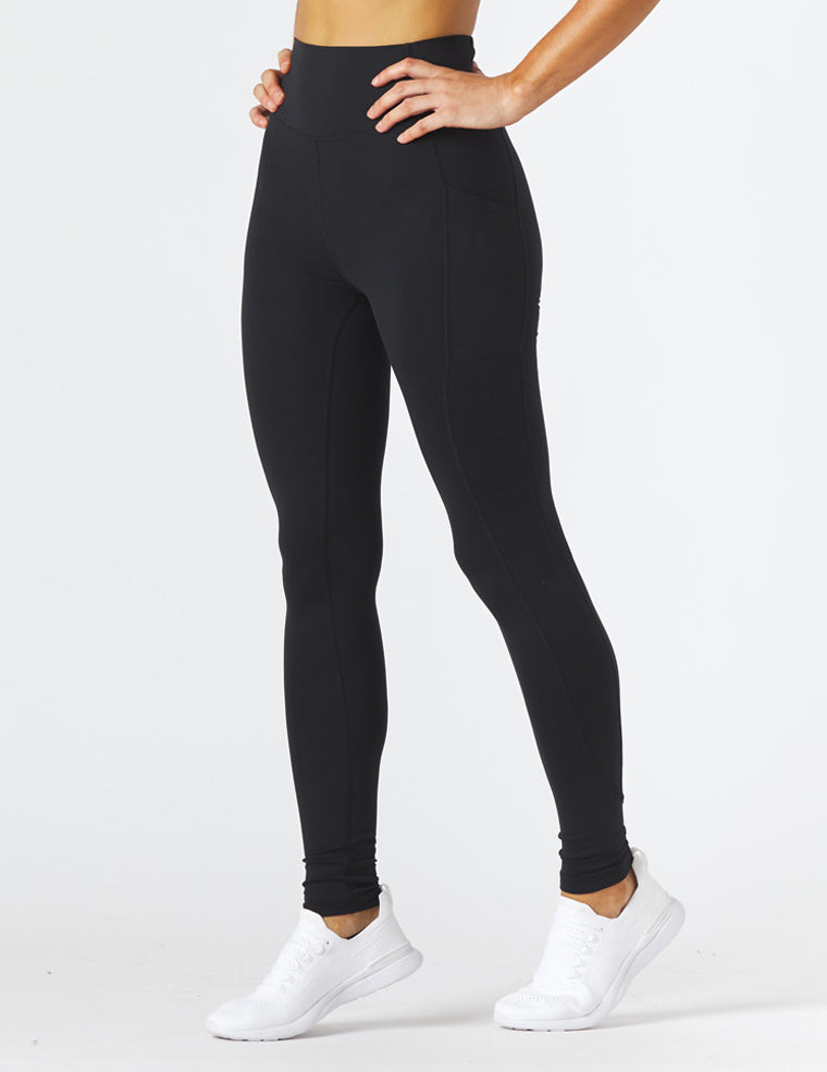 Taper Legging: Black